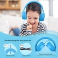 thumbnail image 5 of Gorsun Kids Headphones, Lightweight Stereo Wired Children's Headsets for Kids Adults Adjustable Headband Toddler Headset for Smartphones Computer Pad Earphones, 5 of 13