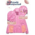 thumbnail image 3 of Chrisuno Women's Packable Windbreaker Pink 3XL, 3 of 5