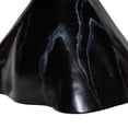 thumbnail image 4 of bali & pari Aponi Marbled Resin Coffee Table Sculptural Center Table Black, 4 of 8