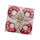 thumbnail image 4 of Adornos de donut navideños Strade Fareast Limited 4 piezas 2,7 pulgadas Rojo, 4 of 8