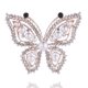 thumbnail image 4 of Broche de mariposa con perlas para mujeres y niñas, perlas de imitación de cristal, 4 of 5