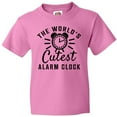 thumbnail image 3 of Inktastic The Worlds Cutest Alarm Clock Youth T-Shirt, 3 of 5