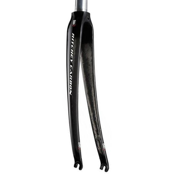 Ritchey Comp Carbon Road Fork - 700c, QR, 1", Aluminum Steerer, UD Matte Black