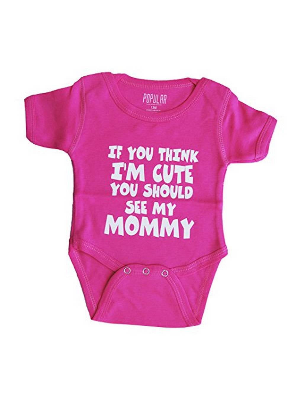 Quality Made Baby BodySuits Funny Snaps Baby Outfits BodySuits with Humor Prints