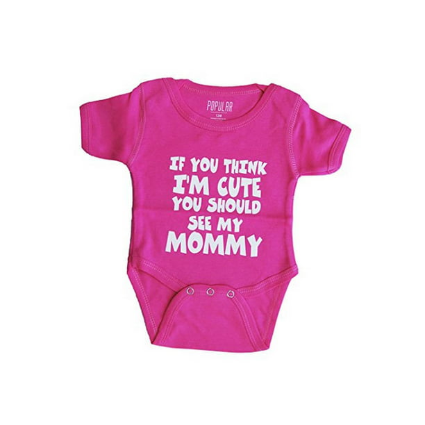 Popular Kid - Quality Made Baby BodySuits- Funny Snaps Baby Outfits ...