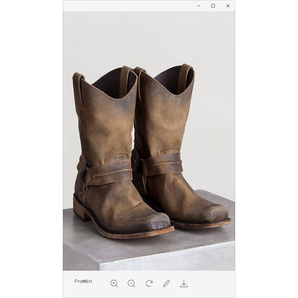 Botas de hombre con hebilla de cinturón, botas cortas, botas Martin, botas retro de tacón bajo