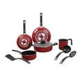 thumbnail image 1 of Batería de Cocina Ekco Trends Aluminio con Antiadherente 9 Piezas – Rojo, 1 of 4