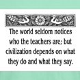thumbnail image 3 of CafePress - TEACHER QUOTE Dark T Shirt - Men's Classic Graphic Cotton T-Shirt, 3 of 4