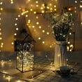 thumbnail image 5 of Guirnalda de luces LED a pilas, mini luces LED de alambre de cobre para decoración de interiores, dormitorio, hogar, boda (blanco cálido), 2 m, 20 LED, paquete de 20, 5 of 5