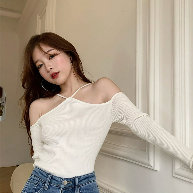 Walmart off shoulder on sale sweater