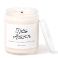 thumbnail image 4 of Kim and Pom Hello Autumn Candle, Made in Canada, Fall Candles, Soy Wax Candle, 4 of 6