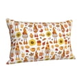 thumbnail image 2 of Disketp Pillow Covers Gnomes Autumn Harvest Pattern Throw Pillow Case Cushion Covers,Cushion For Bedroom,Couch,Home-20"X30", 2 of 8