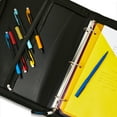 thumbnail image 5 of Pen+Gear Poly Zipper Binder, 1.5" Round 3 Ring , 10.75" x 1.75" x 13.5", Blue, 5 of 6