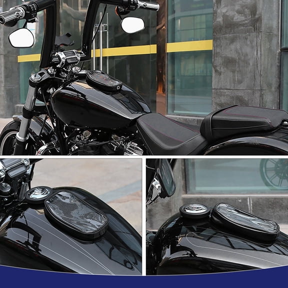 Tekuisi 7IN Magnetic Motorcycle Tank Bag Mobile GPS Navigation Holder Bags Waterproof Touch Screen Motorbike Front Tube Phone Package