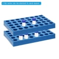 thumbnail image 2 of Vial Rack for Autosampler Vials, Vial Tray Holder 40-Well Stackable Test Tube Rack Vial Holder 10ml, 2 of 5
