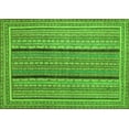 thumbnail image 1 of Ahgly Company Indoor Rectangle Abstract Green Contemporary Area Rugs, 7' x 10', 1 of 1