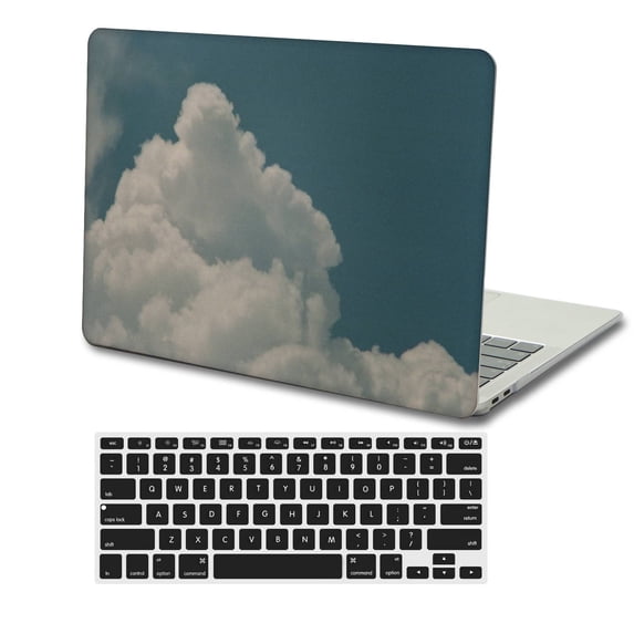 KSK KAISHEK Hard Shell Case Cover for MacBook Pro 15" with Retina Display Touch Bar + Black Keyboard Cover Model: A1707&A1990 (Colorful B 0585)