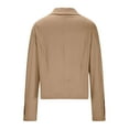 thumbnail image 6 of Sevevn Cardigan Sweaters for Women Women‘s’ Solid Color Long Sleeve Jackets Business Casual Cardigan Fashion Blazer Suit Coat Sales Online Khaki XXL, 6 of 9