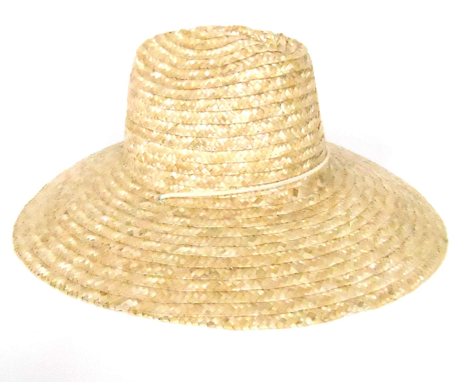 Wide Brim Shade Hat Universal Fit Beach Straw Hat Lifeguard Hat