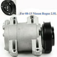 thumbnail image 3 of AC Compressor Fit Nissan Rogue 2.5L 2008 2009 2010 2011 2012 2013 CO 11200C, 3 of 10