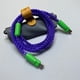thumbnail image 1 of Cable de cobre chapado en plata de cristal único de 8 hebras con combinación de colores para teléfono móvil Apple iP14, tableta iPadPro, computadora de carga rápida PD, 1 of 4