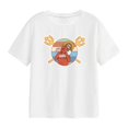 thumbnail image 2 of Camiseta para mujer, camiseta informal de verano, camiseta versátil con cuello redondo, camiseta de manga corta para escalada, senderismo, desplazamientos, viajes de oficina XL, 2 of 8