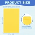 thumbnail image 2 of Uxcell Money Envelope, 25 Pcs 3.5" x 2.2" Cash Holder for Checks Coins, Light Yellow, 2 of 6