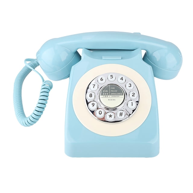 Teléfono fijo de oficina estilo retro MS300A para decoración del hogar, antiinterferencias electromagnéticas.