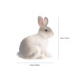 thumbnail image 2 of Lapins Modèles 3pcs Modèles Lapins Simulés Jouets Animaux Décoratifs Enfants Accessoires Cognitifs Gris, 2 of 8