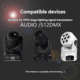 thumbnail image 2 of 1Pair 2 Channel XLR Network Cable Extender Network Signal Extender 3Pin XLR Male and Female to RJ45 Ethernet Extender, 2 of 6