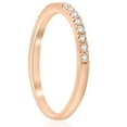 thumbnail image 2 of Pompeii 1/4ct Diamond Ring 14K Rose Gold (G/H,I1-I2), 2 of 3