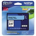 thumbnail image 6 of Brother Genuine P-touch TZE541 3/8" Black Print on Blue Laminated Label Tape, 6 of 7