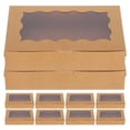 thumbnail image 1 of 12pcs Pastry Boxes With Window Food Packaging Box With Window Cookie Box With Window Small Bakery Boxes Cookie Boxes Packaging Box, 1 of 4