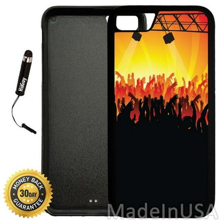 - Custom iPhone 8 Case (A867) Edge-to-Edge Rubber Black Cover with Shock and Scratch Protection | Lightweight, Ultra-Slim | Includes Stylus Pen by INNOSUB