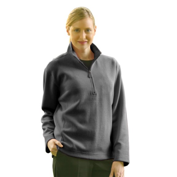 Monterey Club Women's French Rib Half Zip Pullover #2737