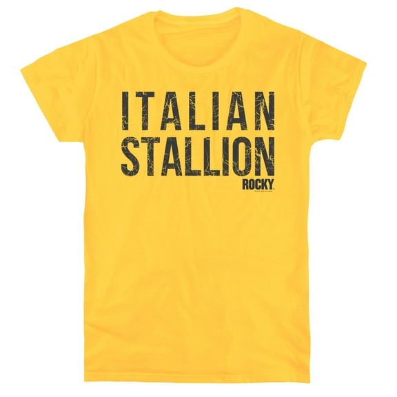 Rocky Italian Stall T-Shirtion Women's T-Shirt Yellow
