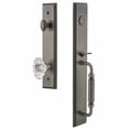 thumbnail image 2 of Grandeur Carr  F Grip Single Cylinder Handleset with Biarritz Interior Knob, 2 of 5