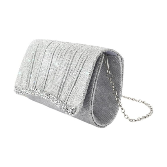 Abbraccia Ladies Handbag Decorative Clutch Purse, Fashionable and Simple for Bride, Women, Wedding