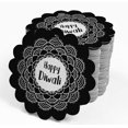 thumbnail image 4 of Inkdotpot Real Silver Foil Happy Diwali Tags Favor Hang Paper Tags 50 Pieces, 4 of 6