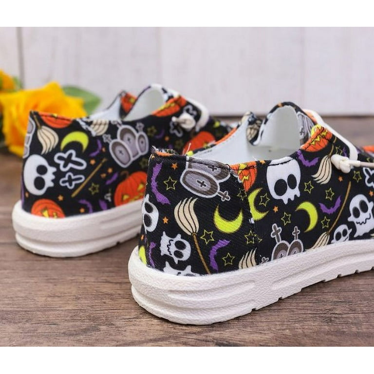 Hot Halloween | Women’s high top canvas shoes