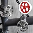 thumbnail image 4 of Folding Bike Buckle Hinge Clamp Lever Aluminum Alloy Frame Connector & Red, 4 of 8