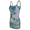thumbnail image 5 of Ladies Elegant Sling Sleeveless Sexy Dress plant, 5 of 6
