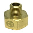 thumbnail image 1 of LOVIVER 1 Pce Adaptateur Filetage Mâle Femelle en Laiton Raccord DN8 x DN15, 1 of 8