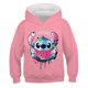 thumbnail image 4 of Sudaderas de algodón de moda Stitch 2022, sudaderas con cuello redondo para otoño e invierno, sudaderas con capucha de la serie Disney, camisetas casuales de manga larga con capucha Stich, ropa, 4 of 5
