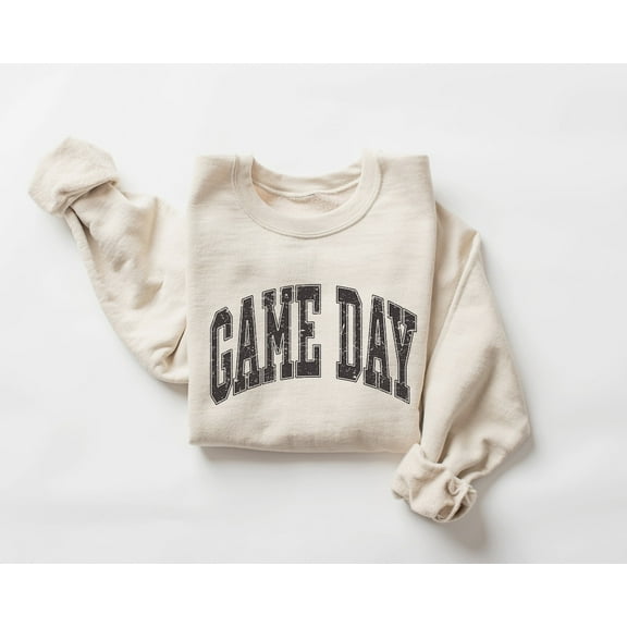 Game Day Sweatshirt, Gameday Sweater, Game Day Crewneck, Unisex Gameday Shirt, Varsity Retro Gameday Outfit, Football, Baseball, Softball TSHIRT All Size S-5XL