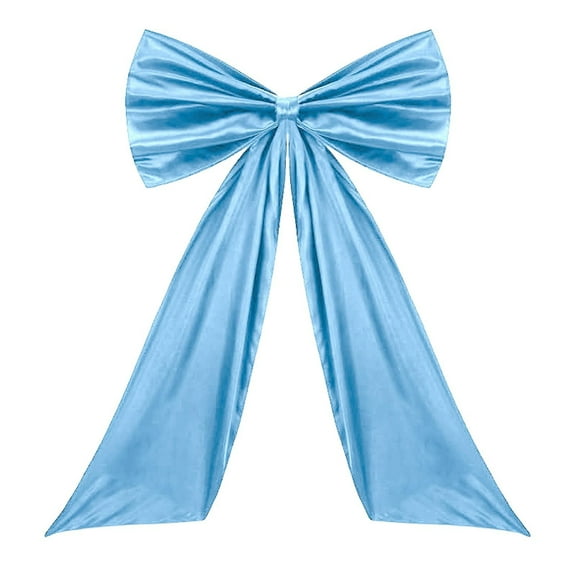 Sylvtty Large Satin Bow Decoration Birthday Party Room Backdrop Decor Giant Wall Bow for Baby Shower Bridal Shower Graduation Wedding Bachelorette Party Supplies