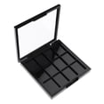 thumbnail image 2 of De Maquillaje De Sombra De Ojos Vacía De Plástico De 2 Piezas 12 Ranuras Con Tapa Transparente Para Lápiz Labial Corrector Blush Loose Powder ( Baoblaze Envase de maquillaje en polvo, 2 of 8