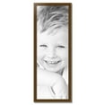 thumbnail image 2 of ArtToFrames 16" x 46" Muted Gold Picture Frame, 16x46 inch Gold Wood Poster Frame (WOM-4624),  Pack, 2 of 8
