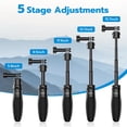 thumbnail image 2 of Trípode para cámara TELESIN Selfie Stick 15-40 cm, extensible, 2 of 8
