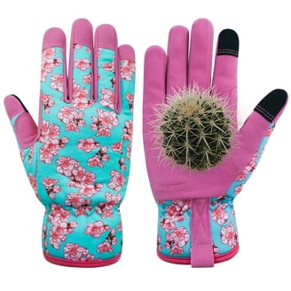 HANDLANDY Gardening Gloves for Women, Breathable Ladies Synthetic Leather  Garden Yard Gloves Best Gift for Gardeners - Walmart.com